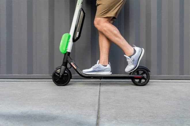 lime bikes scooters